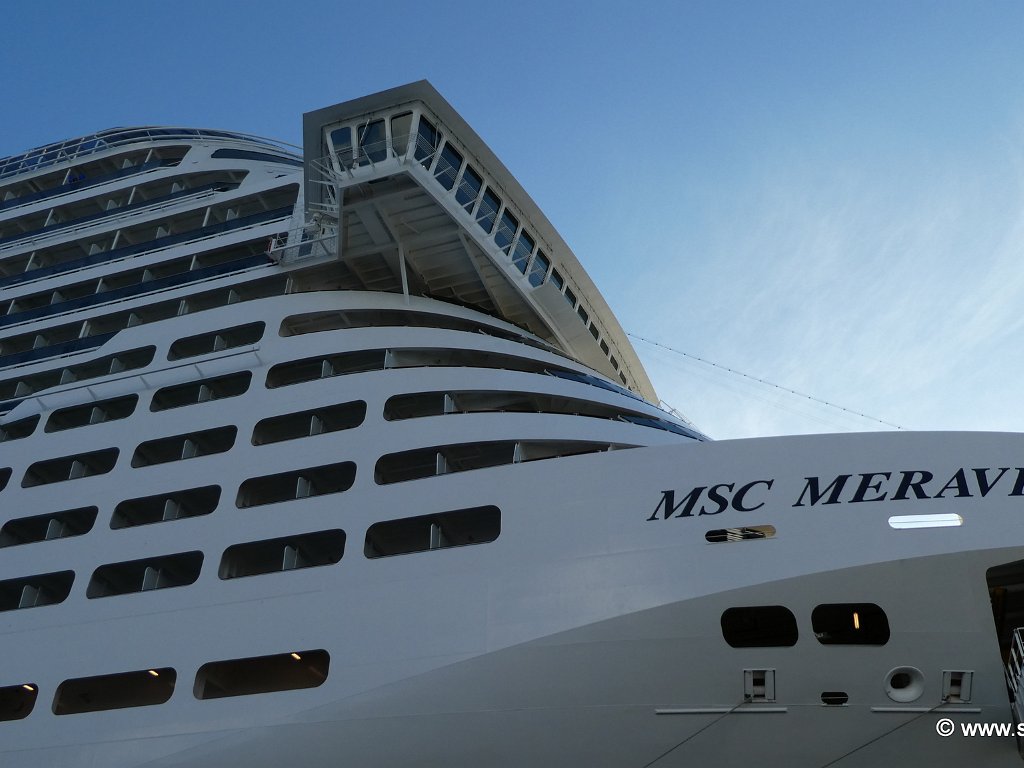 MSC Meraviglia Mediterranean Sea 2018